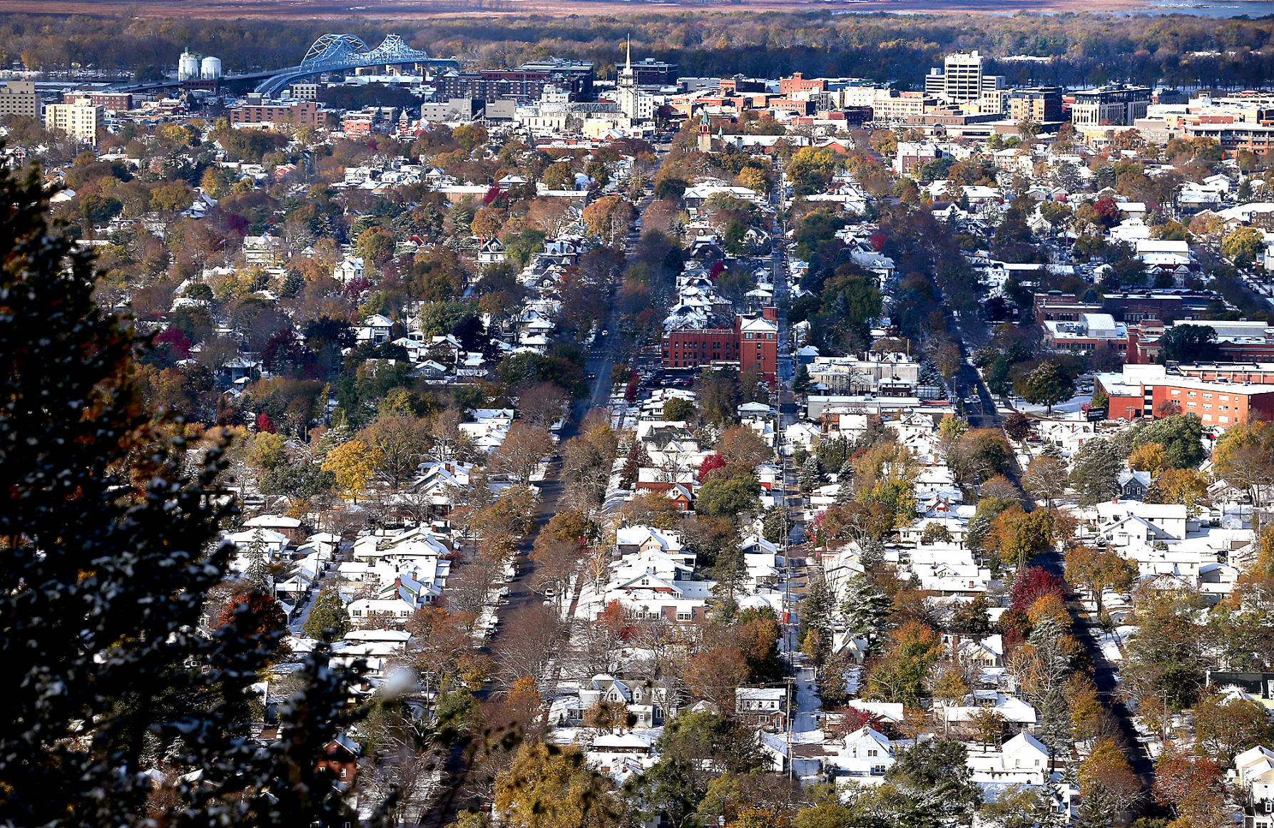 The view west from Grandad Bluff
